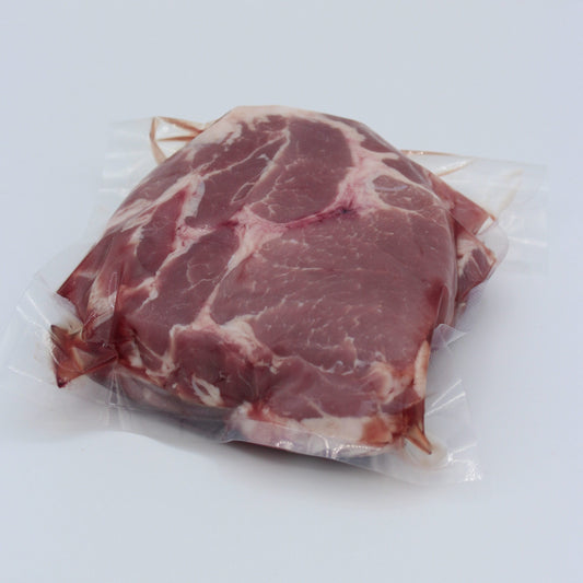 Schweinenackensteaks Natur