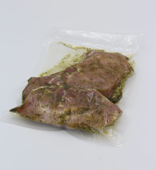 Schweinenackensteaks Italia Marinade